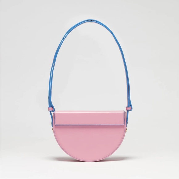 Audette Nuit Saddle Bag, Baby Pink - Picture 1 of 4